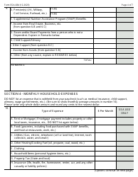 Form SSA-634 Request for Change in Overpayment Recovery Rate, Page 4