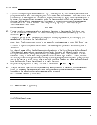 Civil Grand Jury Application and Nomination Form - County of Riverside, California, Page 8