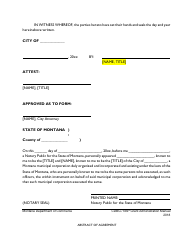 Exhibit 10-A Abstract of Agreement - Montana, Page 2