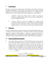 Exhibit 10-G Sample Sub-recipient Housing Rehabilitation Agreement - Montana, Page 6