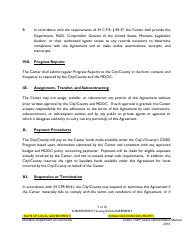 Exhibit 10-G Sample Sub-recipient Housing Rehabilitation Agreement - Montana, Page 7