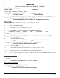 Document preview: Exhibit 10-C Pre-acquisition Property Specific Checklist - Montana