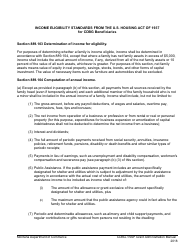 Exhibit 10-F Income Verification for Direct Beneficiaries of Cdbg Rehab Funds - Montana, Page 5