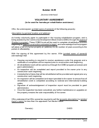 Exhibit 10-M Voluntary Agreement - Montana