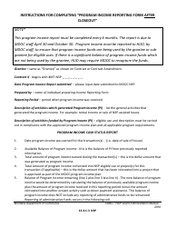 Exhibit 13-4-C.NSP Income Reporting Form After Project Closeout - Montana Nsp Program - Montana, Page 3