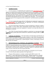 Exhibit H1 Sub-recipient Agreement (For Revolving Loan Fund Projects) - Montana, Page 4