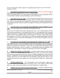 Exhibit H1 Sub-recipient Agreement (For Revolving Loan Fund Projects) - Montana, Page 5