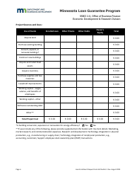 Loan Enrollment Request - Minnesota Loan Guarantee Program - Minnesota, Page 6