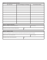 State Form 57309 Notice of Transfer in Bulk - Indiana, Page 2