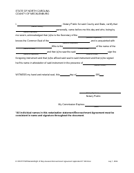 Right-Of-Way Encroachment Agreement - City of Charlotte, North Carolina, Page 7