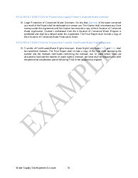 Irrigation Modernization Funding Grant Agreement - Example - Oregon, Page 16