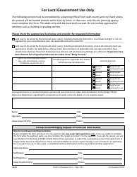Application for Limited Water Use License - Oregon, Page 7