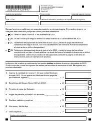Formulario DR0104PTC Solicitud De Reembolso De Impuestos Sobre La Propiedad, Alquiler Y Calefaccion De Colorado - Colorado (Spanish), Page 2