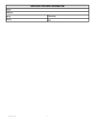 Form PA-100 Prior Authorization Request Form - South Dakota, Page 2