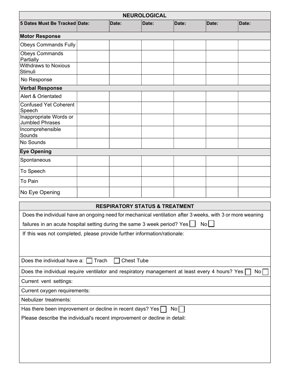 Form PA-112 Long Term Acute Care (Ltac) and Out-of-State Rehab Prior Authorization Request Form - South Dakota, Page 3