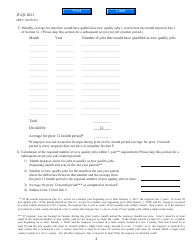 Form IT-QJ Application for Georgia Quality Jobs Tax Credit - Georgia (United States), Page 4