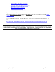 Mi Consumer Financial Services Class II License New Application Checklist (Company) - Michigan, Page 2