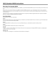 Schedule M2SB Income Tax Computation for S Portion of Esbt - Minnesota, Page 4