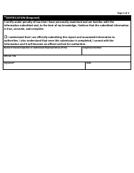 DMA Form 83R Farm Emergency Planning Notification (Epn) - Wisconsin, Page 3