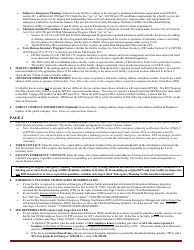 DMA Form 1003 Emergency Planning Notification (Epn) - Wisconsin, Page 7
