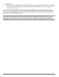 DMA Form 1125 A Wisconsin Temporary Construction Facility Emergency Response &amp; Hazardous Chemical Report - Wisconsin, Page 5