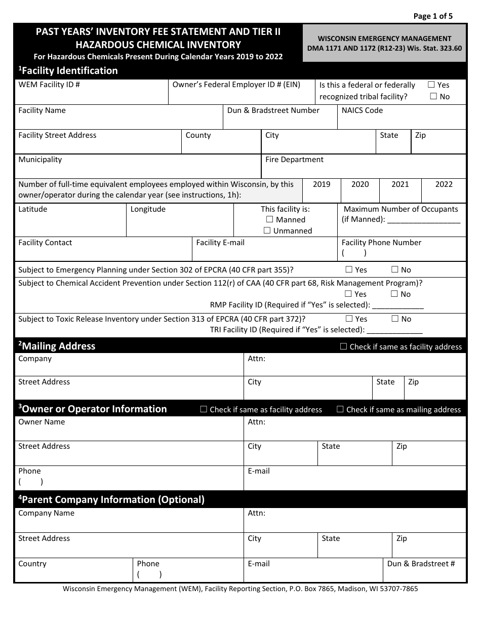 DMA Form 1171 (1172) - 2022 - Fill Out, Sign Online and Download ...