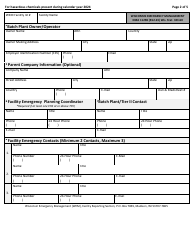 DMA Form 1125B Wisconsin Batch Plant Emergency Response &amp; Hazardous Chemical Report - Wisconsin, Page 2