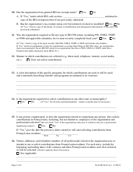 Form BCO-10 Charitable Organization Registration Statement - Pennsylvania, Page 3