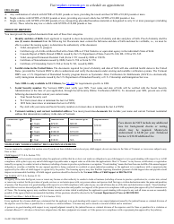 Form VL-031 Application for Commercial License/Permit - Vermont