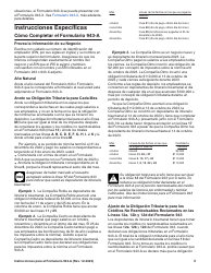 Instrucciones para IRS Formulario 943-A (SP) Registro De La Obligacion Tributaria Federal Del Empleador Agropecuario (Spanish), Page 3