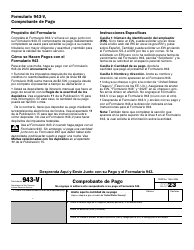 IRS Formulario 943 (SP) Declaracion Del Impuesto Federal Anual Del Empleador De Empleados Agropecuarios (Spanish), Page 5