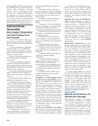 Instrucciones para IRS Formulario 1040 Anexo C Ganancias O Perdidas De Negocios (Spanish), Page 2