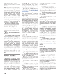 Instrucciones para IRS Formulario 1040 Anexo C Ganancias O Perdidas De Negocios (Spanish), Page 8