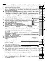 IRS Form 990-EZ Short Form Return of Organization Exempt From Income Tax, Page 3