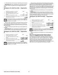 Instructions for IRS Form 990 Schedule C Political Campaign and Lobbying Activities, Page 9