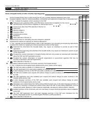 IRS Form 990 Schedule H Hospitals, Page 5