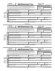 IRS Form 1040-ES Estimated Tax for Individuals, Page 11