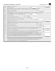 Instructions for IRS Form 1040 Schedule D Capital Gains and Losses, Page 17