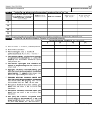 IRS Form 1120-F Schedule P List of Foreign Partner Interests in Partnerships, Page 3