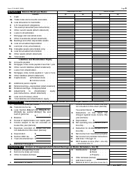 IRS Form 1120-REIT U.S. Income Tax Return for Real Estate Investment Trusts, Page 5