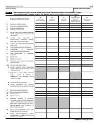 IRS Form 1120-F Schedule M-3 Net Income (Loss) Reconciliation for Foreign Corporations With Reportable Assets of $10 Million or More, Page 4