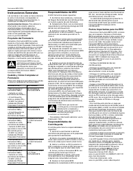 IRS Formulario 8878(SP) Autorizacion De Firma Para Presentar La Declaracion Por Medio Del IRS E-File Para El Formulario 4868 O El Formulario 2350 (Spanish), Page 2