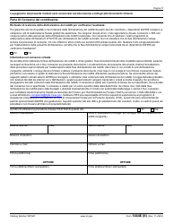 IRS Form 14446 (IT) Virtual Vita/Tce Taxpayer Consent (Italian), Page 3