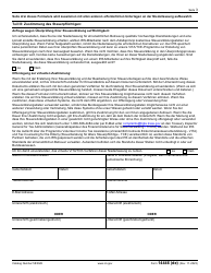 IRS Form 14446 (DE) Virtual Vita/Tce Taxpayer Consent (German), Page 3