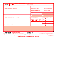 IRS Form W-2VI U.S. Virgin Islands Wage and Tax Statement, Page 2
