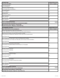 Form NWT9434 Application for Large Arts Project Fund - Northwest Territories, Canada (English/French), Page 4