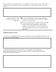 Attachment 1 Rfa Doula Services Pilot Application Form - Tennessee, Page 2