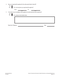 Form A439-3402ULREXP Universal License Recognition - Professional Wetland Delineator Experience Log - Virginia, Page 2