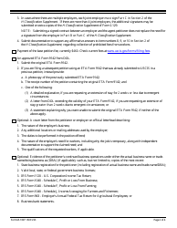 USCIS Form M-1097 Optional Checklist for Form I-129 H-2a Filings, Page 2