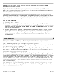 Instructions for USCIS Form G-884 Request for the Return of Original Documents, Page 2